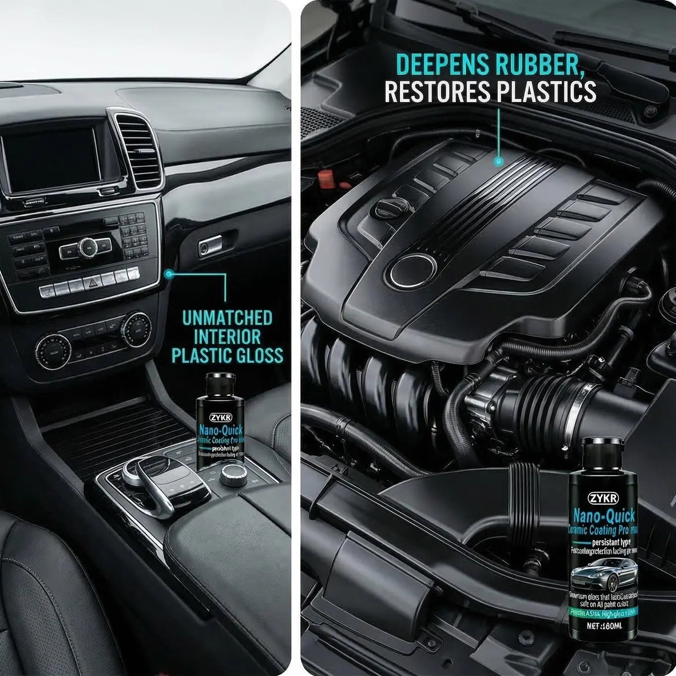 ZYKR Nano Ceramic Coating Professional Edition MAX Version is specially designed for automobiles.